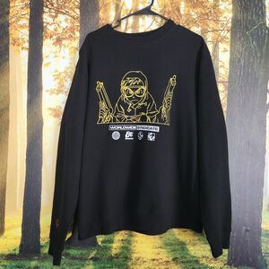 Erased Project Worldwide Syndicate Crewneck Sweatshirt Pullover Medium